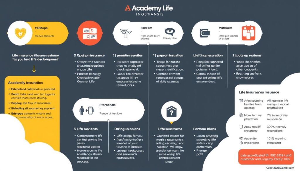 Image of different life insurance plans offered by Academy Life Insurance