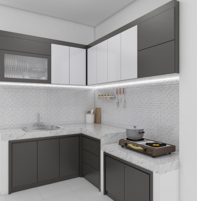 24 Kitchen Set dengan Meja Granit: Apakah Worth It?