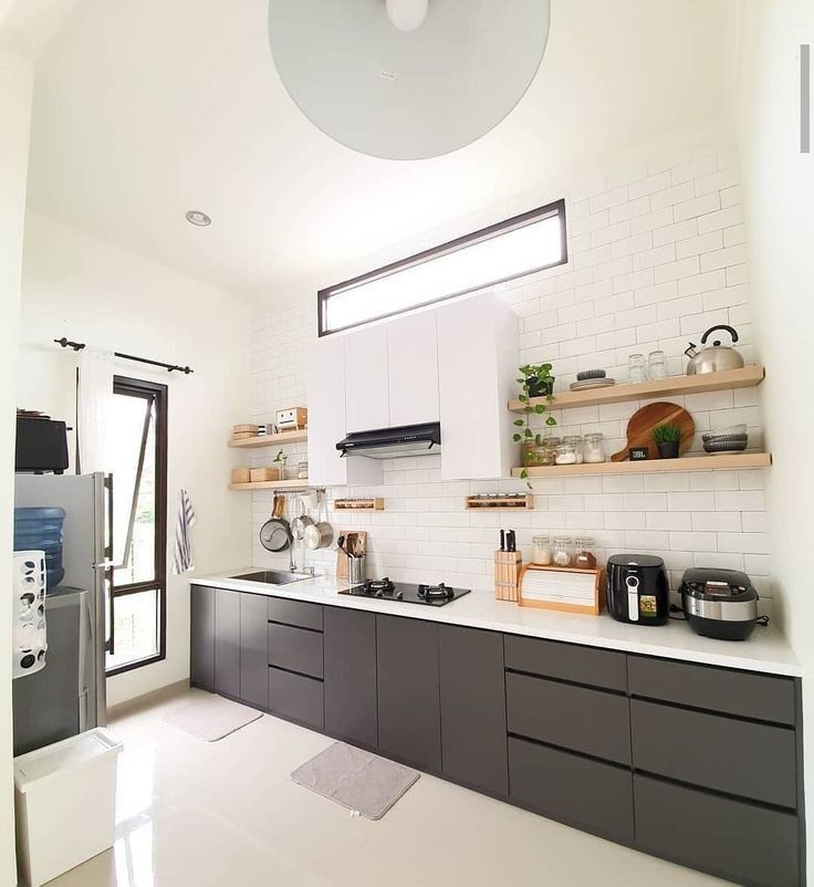 30 Desain Interior Dapur Kecil Tanpa Kitchen Set untuk Rumah Minimalis