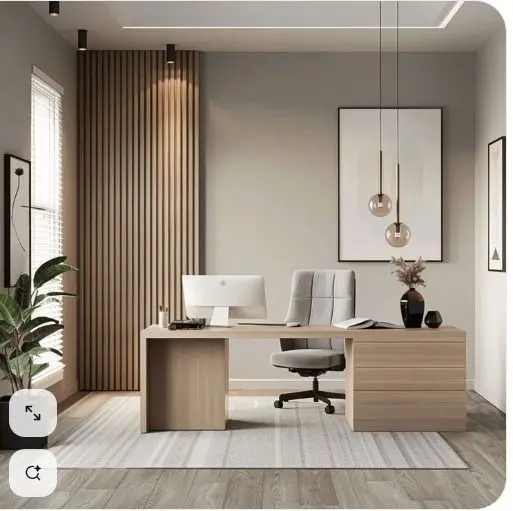 office Dekorasi Interior Ruang Kerja di Rumah untuk Produktivitas Maksimal