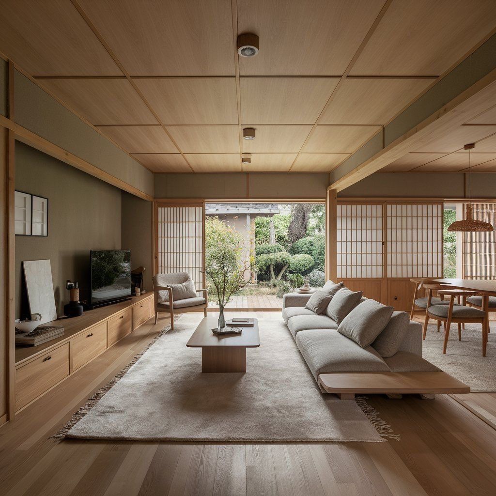 Konsep Interior Rumah Ala Jepang Modern yang Menenangkan